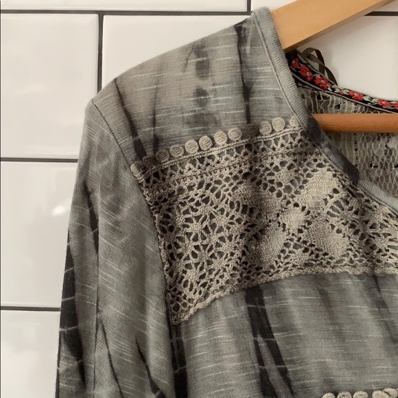 Tie dye long sleeved top - Picture 2 of 4